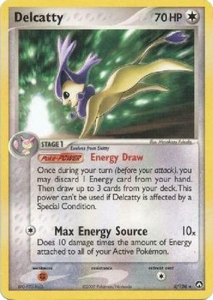 Delcatty - 8/108 (EX Power Keepers) [Deck Exclusives]