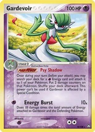 Gardevoir - 9/108 (EX Power Keepers) [Deck Exclusives]