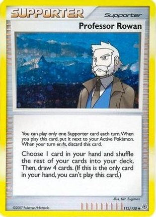 Professor Rowan - 112/130 (Cosmos Holo) [Miscellaneous Cards & Products] Holofoil