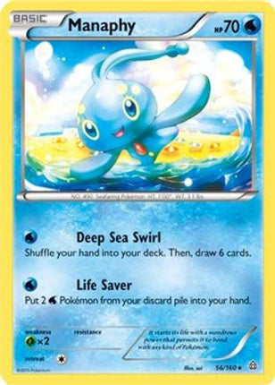 Manaphy - 56/160 (Battle Arena Deck Exclusive) [Deck Exclusives]