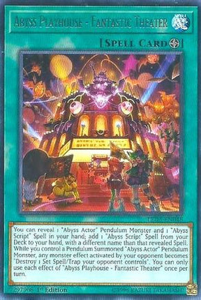 Abyss Playhouse - Fantastic Theater (Rare) [LED3-EN048] 1st Edition