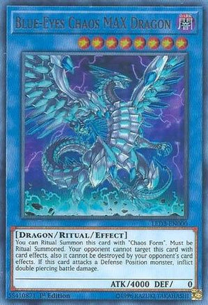 Blue-Eyes Chaos MAX Dragon (Ultra Rare) [LED3-EN000] 1st Edition
