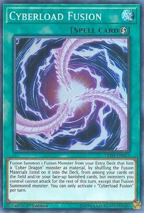 Cyberload Fusion (Super Rare) [LED3-EN014] 1st Edition