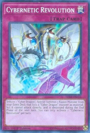 Cybernetic Revolution (Super Rare) [LED3-EN016] 1st Edition