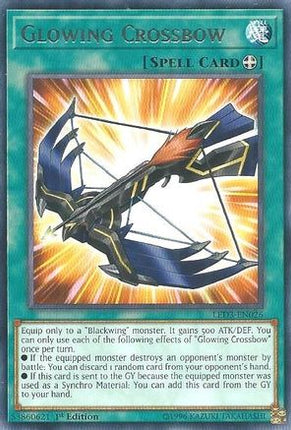 Glowing Crossbow (Rare) [LED3-EN026] 1st Edition