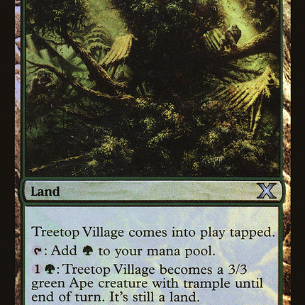 Treetop Village [Tenth Edition] Foil