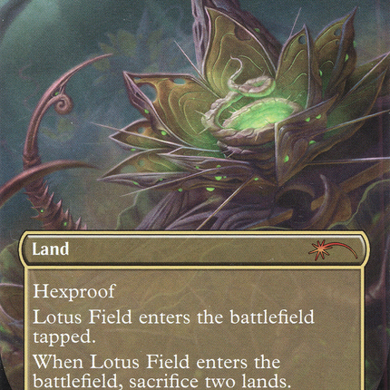 Lotus Field (Borderless) [Secret Lair 30th Anniversary Countdown Kit] Foil