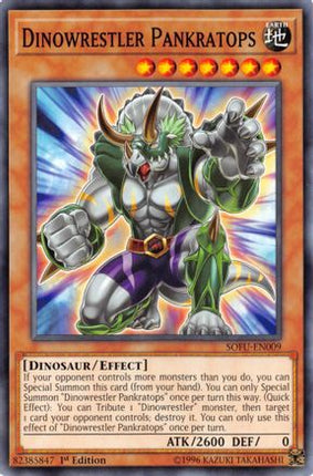 Dinowrestler Pankratops (Common / Short Print) [SOFU-EN009] Unlimited