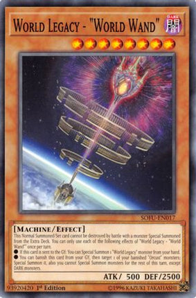 World Legacy - "World Wand" (Common / Short Print) [SOFU-EN017] Unlimited