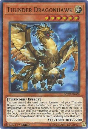 Thunder Dragonhawk (Ultra Rare) [SOFU-EN020] Unlimited