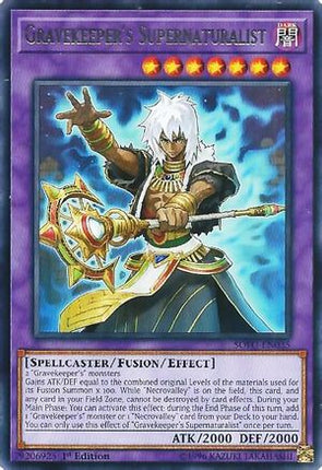 Gravekeeper's Supernaturalist (Rare) [SOFU-EN035] 1st Edition