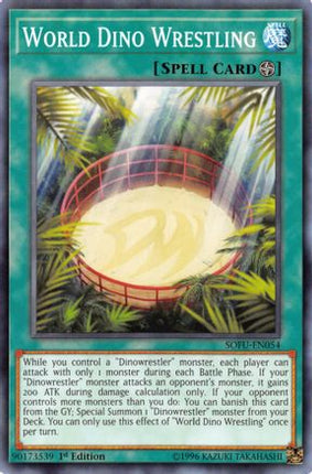 World Dino Wrestling (Common / Short Print) [SOFU-EN054] Unlimited