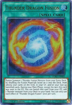 Thunder Dragon Fusion (Ultra Rare) [SOFU-EN060] Unlimited