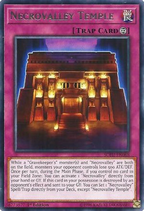 Necrovalley Temple (Rare) [SOFU-EN068] Unlimited