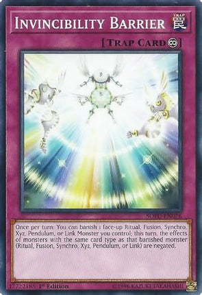 Invincibility Barrier (Common / Short Print) [SOFU-EN076] 1st Edition
