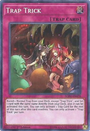 Trap Trick (Secret Rare) [SOFU-EN078] 1st Edition