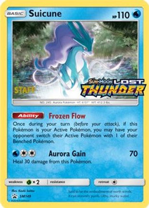 Suicune - SM149 (Prerelease) [Staff] - null/null [SM Promos] Holofoil