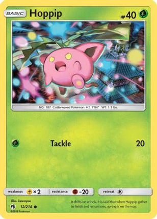 Hoppip (12) - 12/null [SM - Lost Thunder] Reverse Holofoil