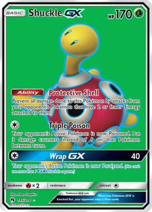 Shuckle GX (Full Art) - null/null [SM - Lost Thunder] Holofoil