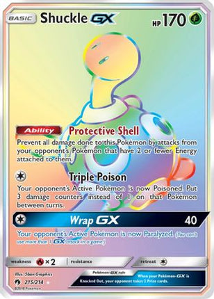 Shuckle GX (Secret) - null/null [SM - Lost Thunder] Holofoil