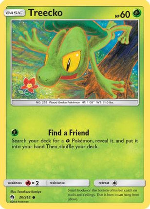 Treecko - 20/null [SM - Lost Thunder]