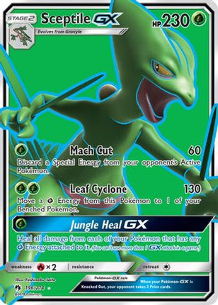 Sceptile GX (Full Art) - null/null [SM - Lost Thunder] Holofoil