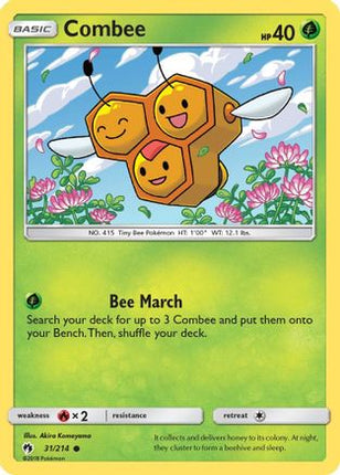 Combee - 31/214 [SM - Lost Thunder]