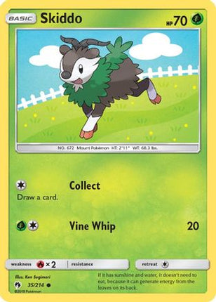 Skiddo - 35/null [SM - Lost Thunder]