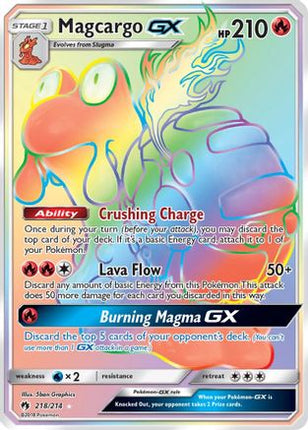 Magcargo GX (Secret) - null/null [SM - Lost Thunder] Holofoil