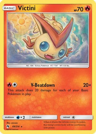 Victini - 49/null [SM - Lost Thunder] Reverse Holofoil