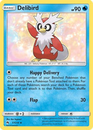 Delibird - 57/null [SM - Lost Thunder]