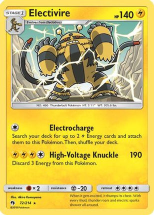 Electivire - null/null [SM - Lost Thunder] Reverse Holofoil
