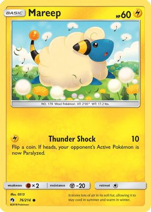 Mareep (76) - 76/null [SM - Lost Thunder]