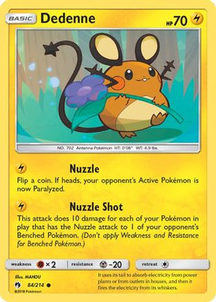 Dedenne (84) - 84/null [SM - Lost Thunder]