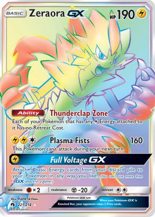 Zeraora GX (Secret) - null/null [SM - Lost Thunder] Holofoil