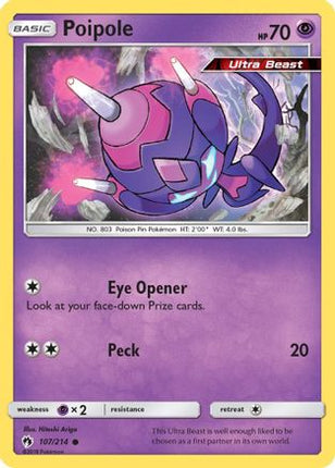 Poipole - 107/null [SM - Lost Thunder] Reverse Holofoil