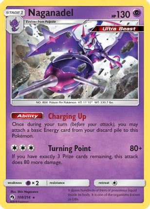 Naganadel - 108/null [SM - Lost Thunder] Reverse Holofoil