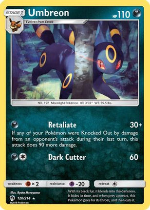 Umbreon - 120/null [SM - Lost Thunder]