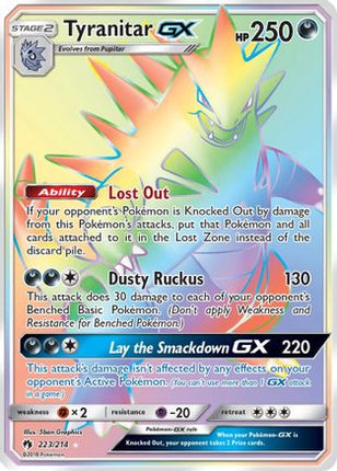 Tyranitar GX (Secret) - null/null [SM - Lost Thunder] Holofoil