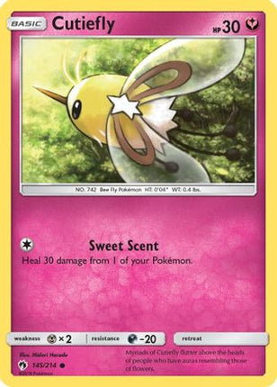 Cutiefly - 145/null [SM - Lost Thunder]