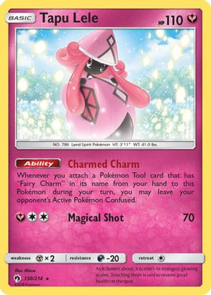 Tapu Lele - null/null [SM - Lost Thunder] Reverse Holofoil