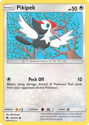 Pikipek (163) - null/null [SM - Lost Thunder]