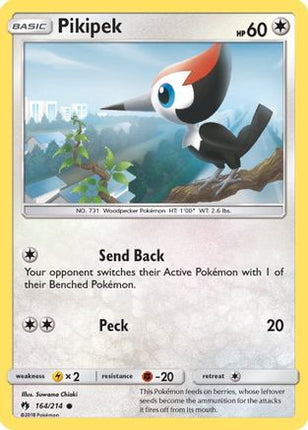 Pikipek (164) - null/214 [SM - Lost Thunder]
