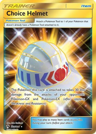 Choice Helmet (Secret) - null/null [SM - Lost Thunder] Holofoil