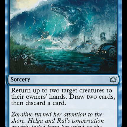 Calamitous Tide [Bloomburrow] Foil