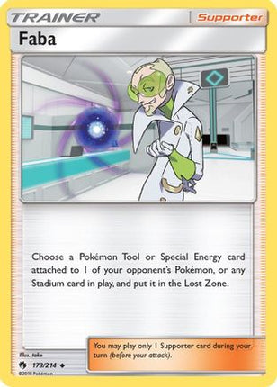 Faba - 173/null [SM - Lost Thunder] Reverse Holofoil