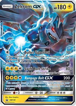 Zekrom GX - SM138 - SM138/null [SM Promos] Holofoil