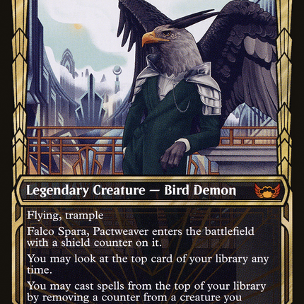Falco Spara, Pactweaver (Showcase) [Streets of New Capenna]