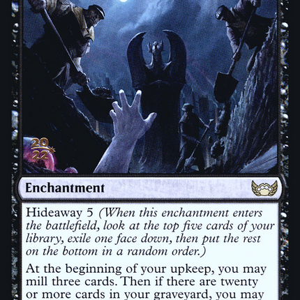 Cemetery Tampering [Streets of New Capenna Promos] Prerelease Foil
