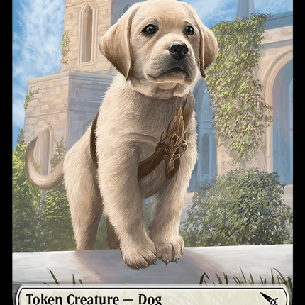Thopter (0020) // Dog Double-Sided Token [Murders at Karlov Manor Tokens]